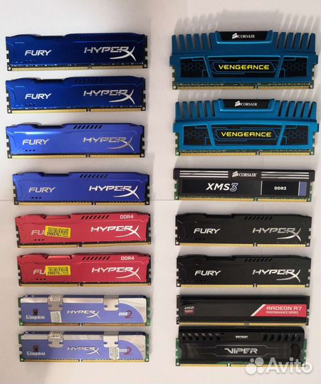 Оперативная память разная