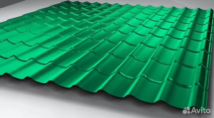 Двухскатная металлочерепица