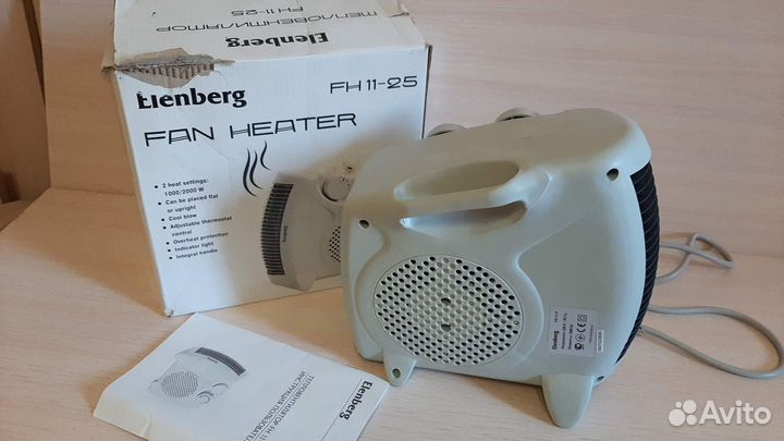 Тепловентилятор Elenberg б/у