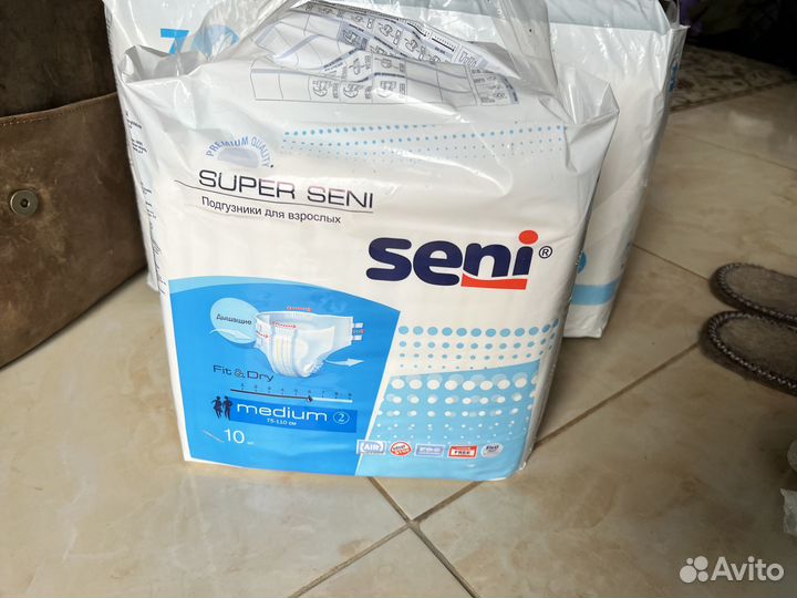 Подгузники для взрослых seni m