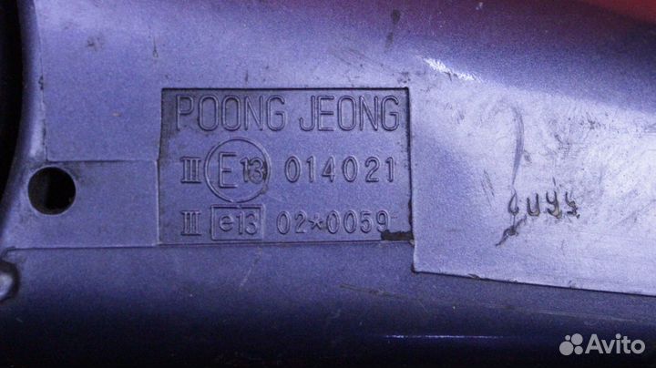 Зеркало заднего вида боковое левое Hyundai Lantra