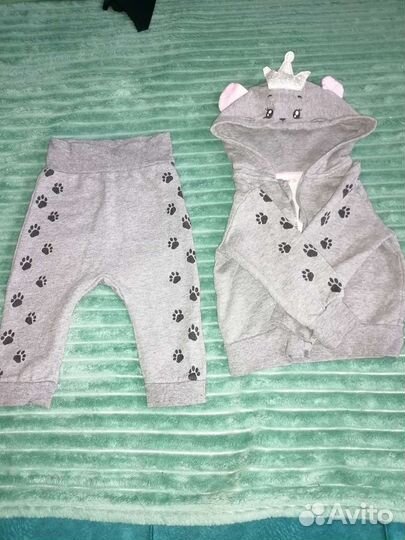 Пакет вещей на девочку 62 см