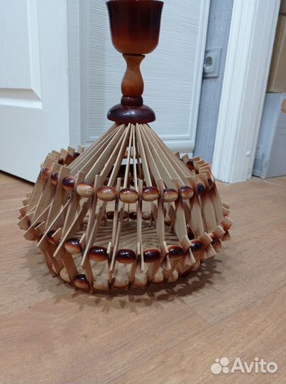 Люстра потолочная бу