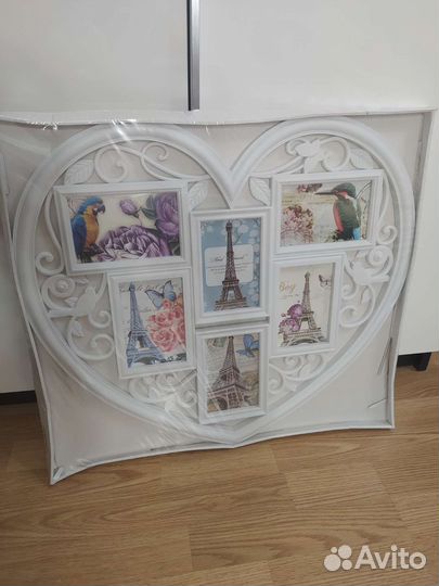 Фоторамка сердце