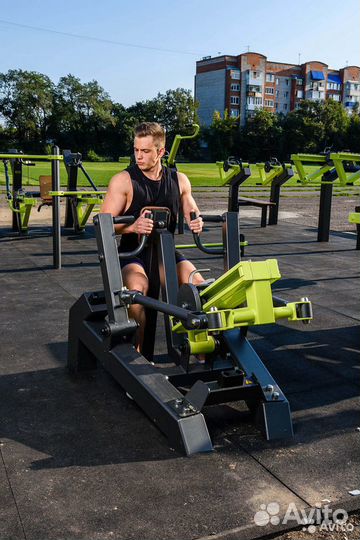 Уличные тренажеры нового поколения