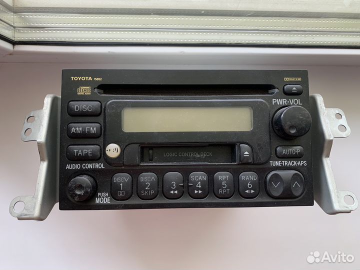 Магнитола 2din toyota