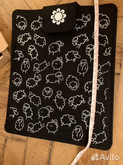 Чехол для планшета новый чёрный мягкий