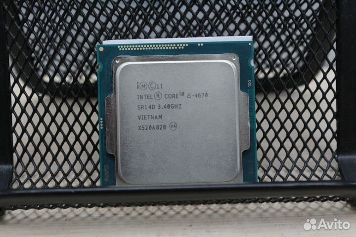 Процессор intel core i5-4670, 3.4 ггц, LGA 1150