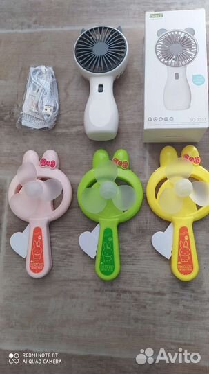 Новые ручные и электронные вентиляторы