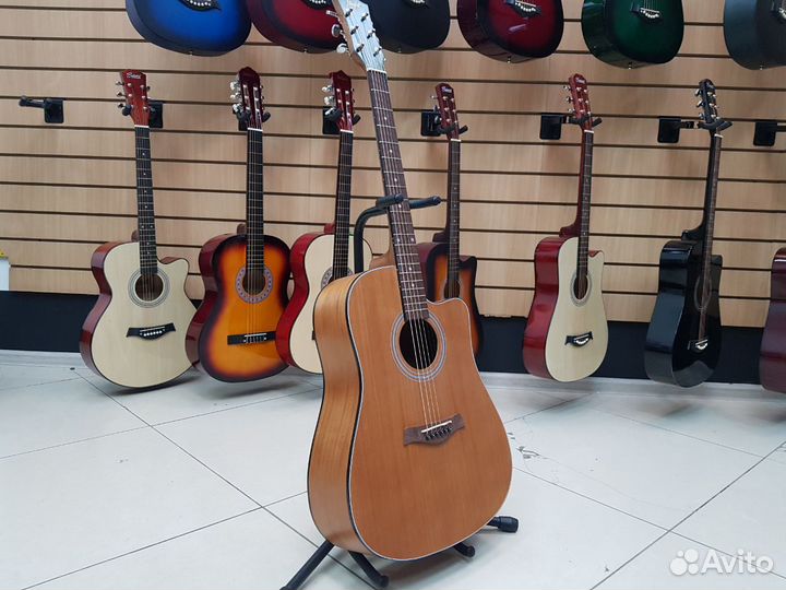 Акустическая гитара Flight D-155C MAH