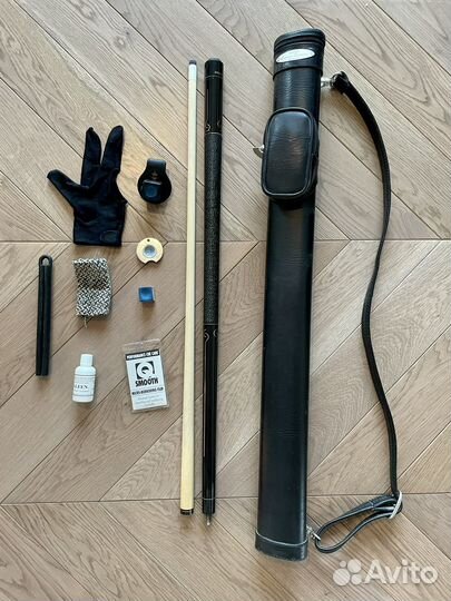 Кий для пула с чехлом и аксессуарами