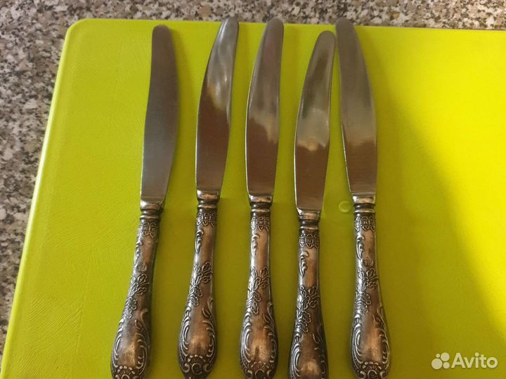Вилки,ложки,ножи (мельхиор)