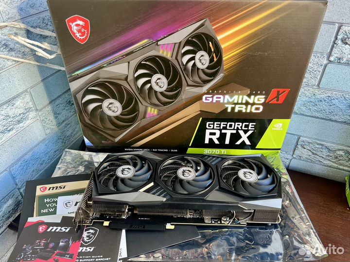 Видеокарта Rtx 3070 ti 8GB Palit GP/Пломба