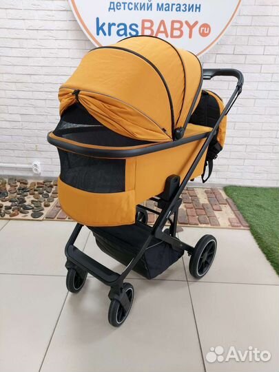 Легкая и мобильная коляска Carrello Alfa 2023 2в1