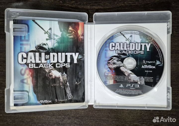 Диск на PS3. Call Of Duty Black Ops