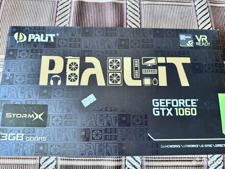 Видеокарта palit GTX 1060 3gb