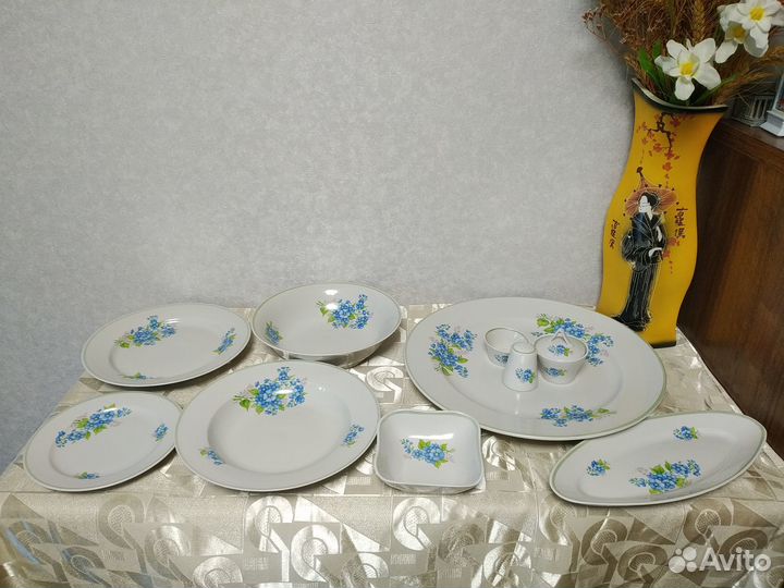 Столовый сервиз СССР Дулево