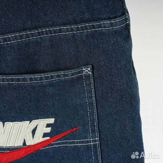 Шорты nike x supreme синие