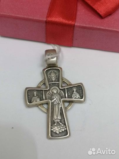 Серебряный крест проба 925 Арт.004357730123