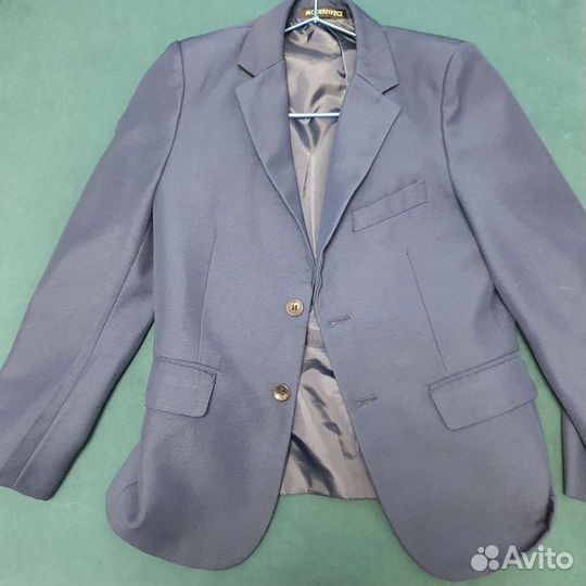 Пиджак на мальчика школьный 128-134