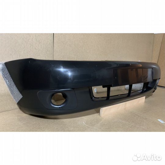 Бампер Калина передний под птф новый