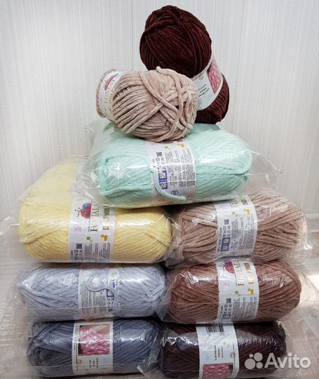 Плюшевая пряжа Himalaya Dolphin Baby