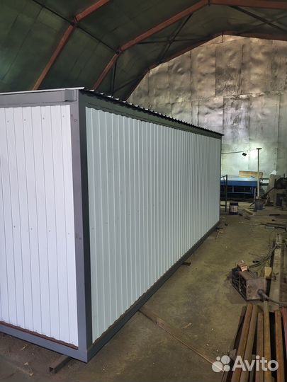 Модульный вагончик для строительства (бытовка)