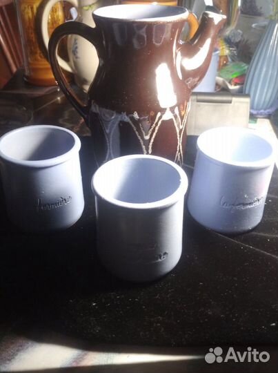 Набор для йогурта керамика США новый