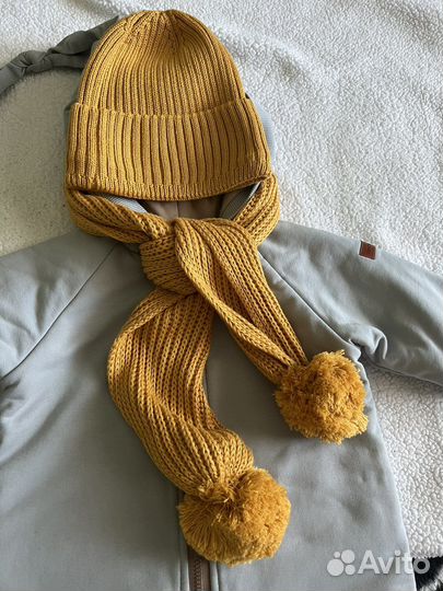 Комплект шапка и шарф