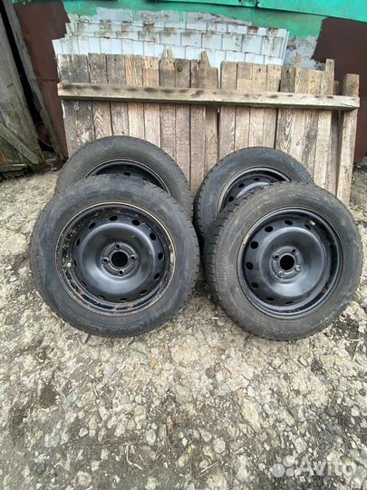 Колеса r15 зимние (липучка)