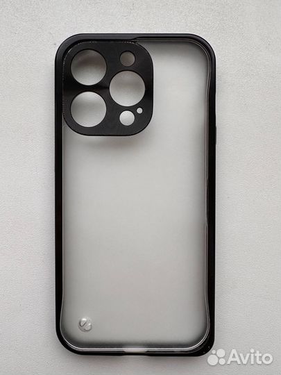 Чехол на iPhone 14 Pro алюминиевый черный