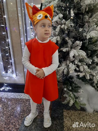 Новогодний костюм для девочки 104