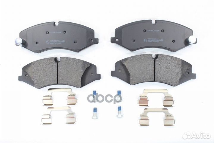 Колодки передние GDB1898ZFR ZF Russia