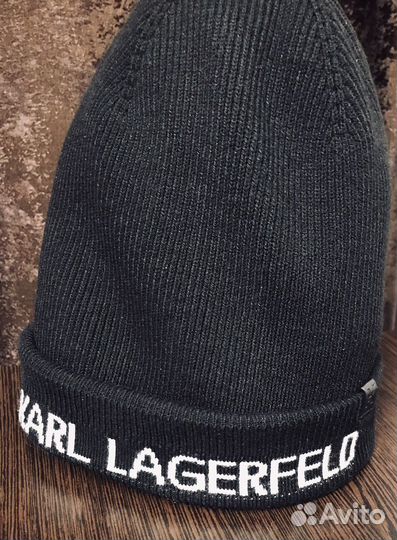 Шапка женская karl lagerfeld. Оригинал