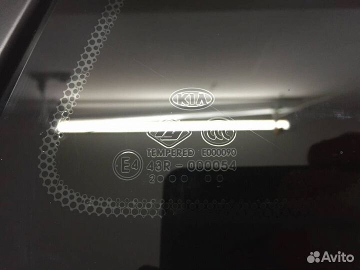 Стекло кузовное глухое правое Kia Rio 3 UB 2011-20