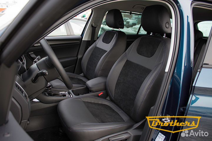 Чехлы Премиум класса на Skoda Kodiaq, 2016 - н.в