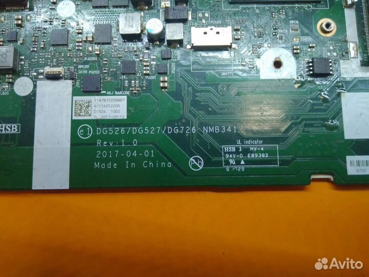 Неисправная NMB321 Lenovo 320-15