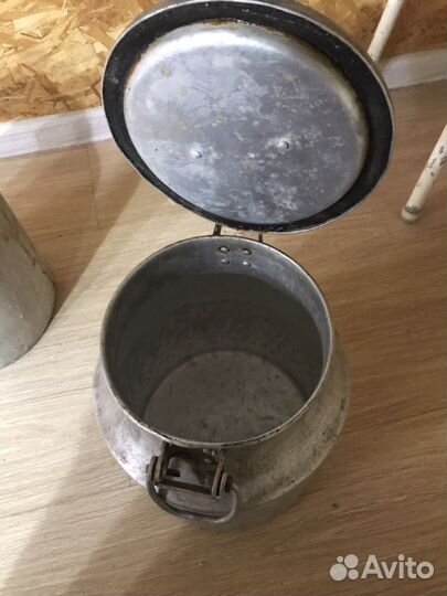 Фляги, бидон и канистры СССР алюминиевые