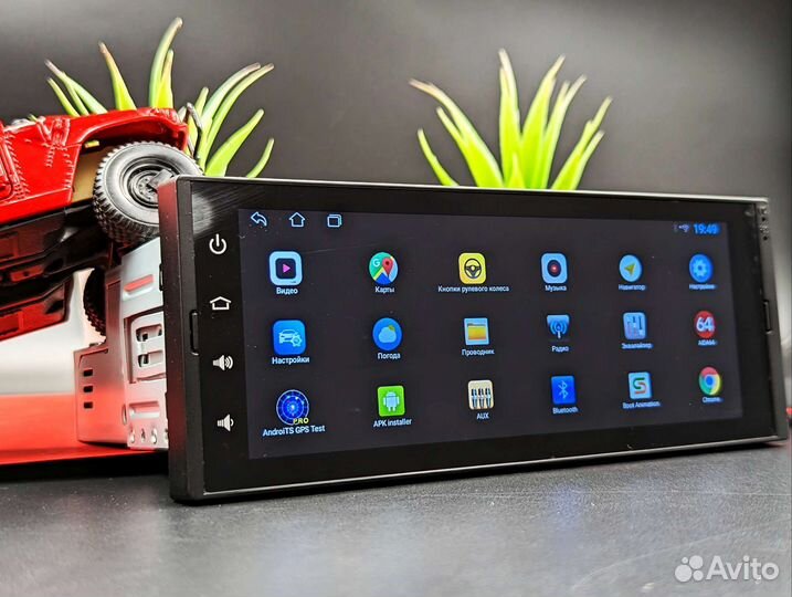 Android Магнитола 1 din с экраном 2/32