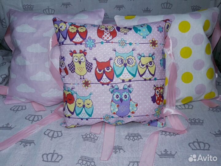 Бортики в детскую кроватку