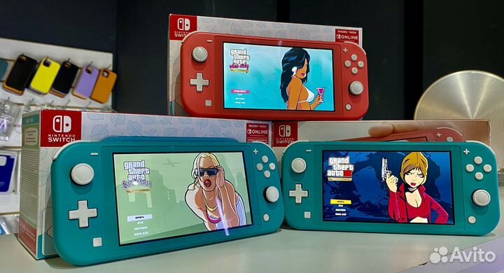 Nintendo Switch Lite прошита 8 топ игр