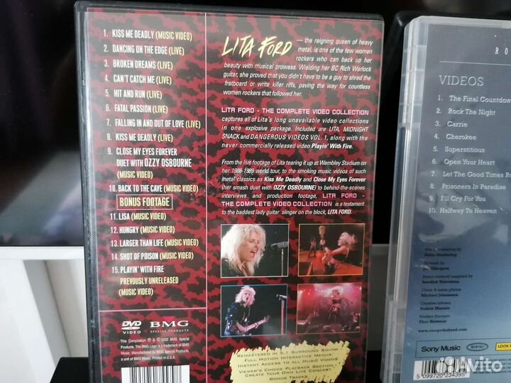 Def leppard, lita Ford, motley crue, europe