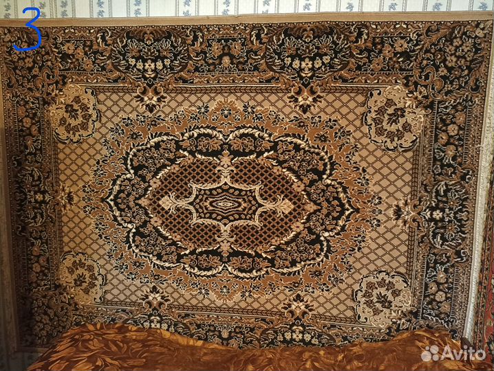 Ковер б/у (1шт на стене фото 3)