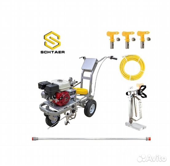 Schtaer Wega 1 машина для разметки дорог