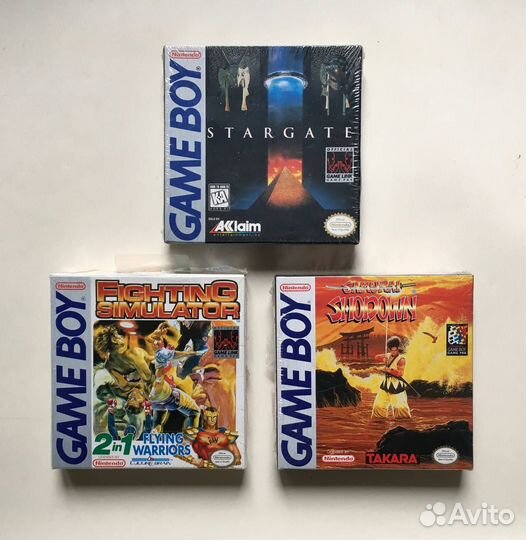 Игры для Game Boy и Game Boy Advance