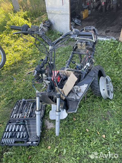 Разбор скутера 139qmb