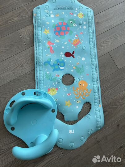 Стульчик и коврик для купания mothercate