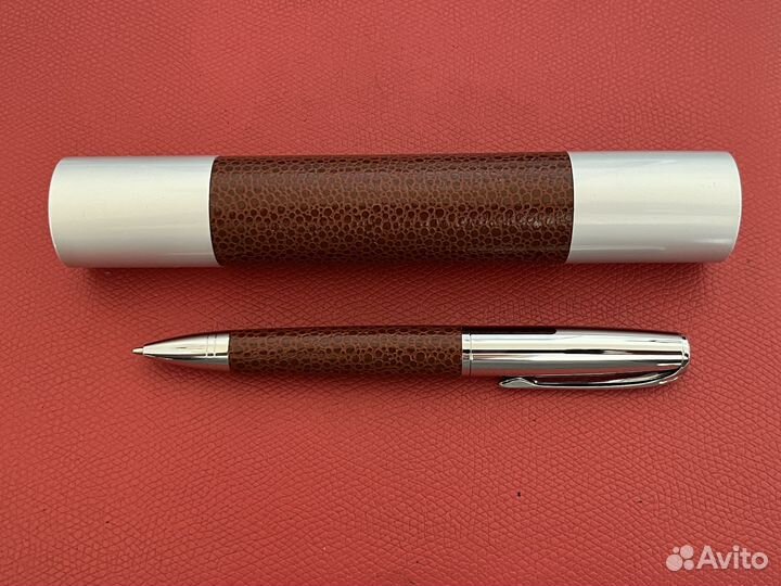 Ручка шариковая металлическая в футляре