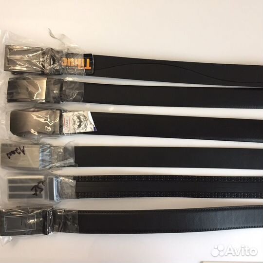 Мужской кожаный ремень