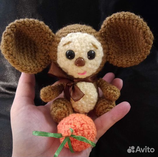 Чебурашка ручной работы